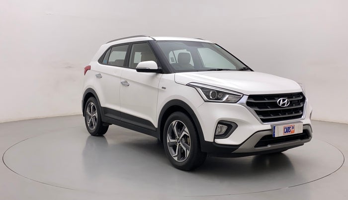 2019 Hyundai Creta SX AT 1.6 PETROL, Petrol, Automatic, 31,227 km, Right Front Diagonal