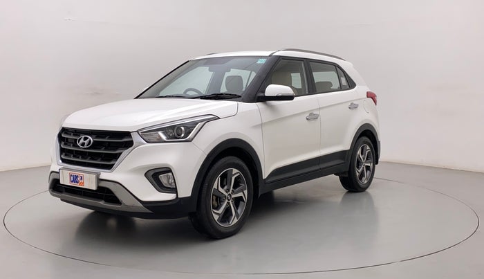 2019 Hyundai Creta SX AT 1.6 PETROL, Petrol, Automatic, 31,227 km, Left Front Diagonal