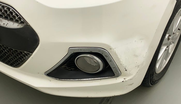 2014 Hyundai Grand i10 ASTA AT 1.2 KAPPA VTVT, Petrol, Automatic, 68,614 km, Front bumper - Paint has minor damage