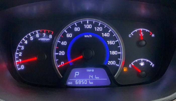 2014 Hyundai Grand i10 ASTA AT 1.2 KAPPA VTVT, Petrol, Automatic, 68,614 km, Odometer Image