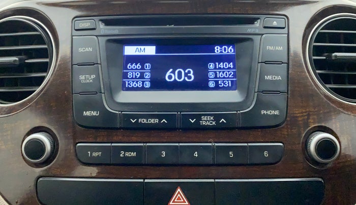 2014 Hyundai Grand i10 ASTA AT 1.2 KAPPA VTVT, Petrol, Automatic, 68,614 km, Infotainment System