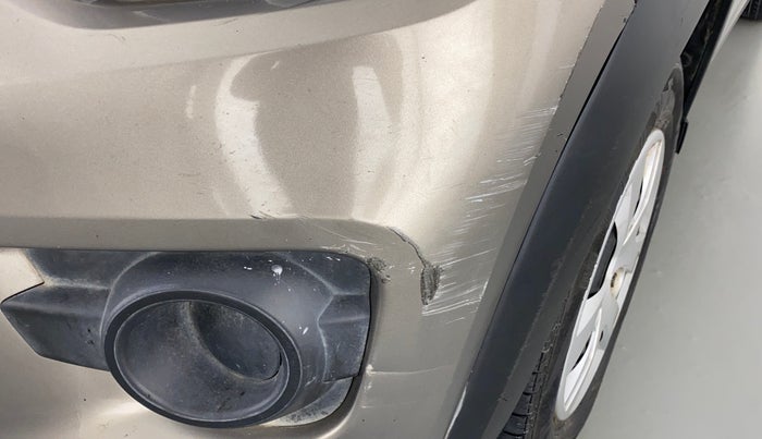 2018 Renault Kwid RXL, Petrol, Manual, 66,229 km, Front bumper - Minor scratches