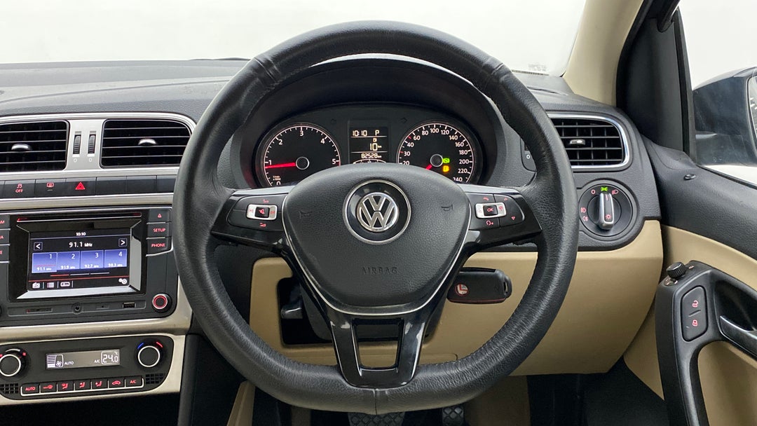Steering Wheel Close Up
