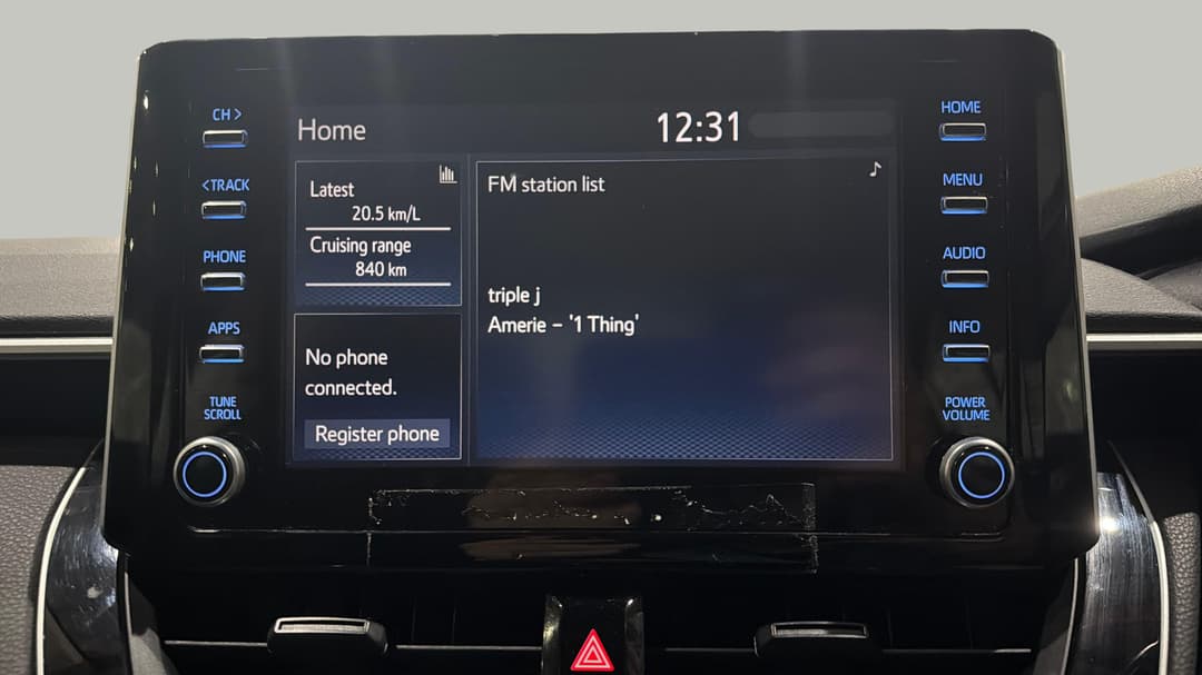 2020 Toyota Corolla Ascent Sport Hybrid, Automatic, 69334 km, Infotainment System