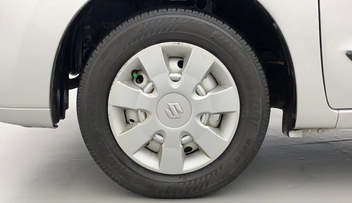 2012 Maruti Wagon R 1.0 LXI CNG, CNG, Manual, 59,435 km, Left Front Wheel