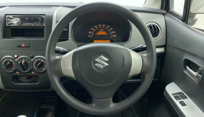 2012 Maruti Wagon R 1.0 LXI CNG, CNG, Manual, 59,435 km, Steering Wheel Close Up