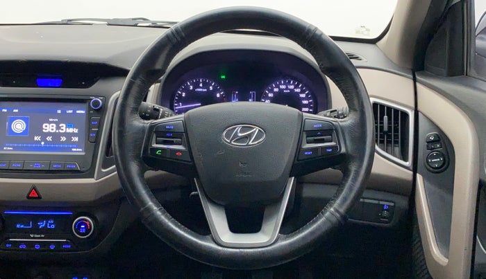 2015 Hyundai Creta SX PLUS 1.6 PETROL, Petrol, Manual, 51,328 km, Steering Wheel Close Up