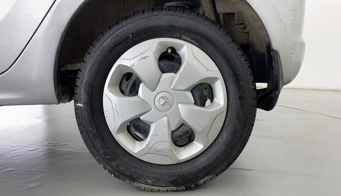 2018 Tata Tiago XT 1.2 REVOTRON, CNG, Manual, 7,414 km, Left Rear Wheel