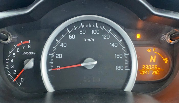2016 Maruti Celerio VXI AGS, Petrol, Automatic, 33,688 km, Odometer Image