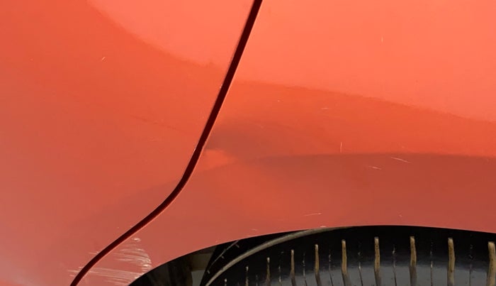 2018 Maruti Swift VXI AMT, Petrol, Automatic, 87,805 km, Left quarter panel - Slightly dented
