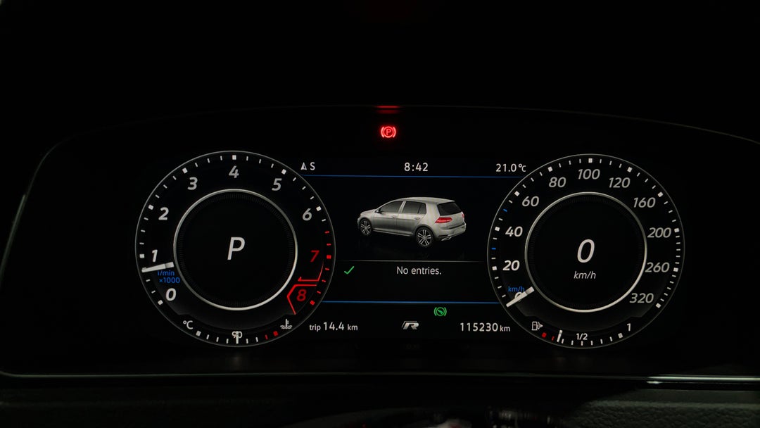 2019 Volkswagen Golf R, Automatic, 115230 km, Odometer View