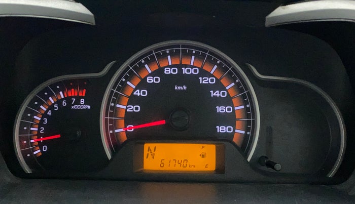 2015 Maruti Alto K10 VXI AMT, Petrol, Automatic, 61,739 km, Odometer Image