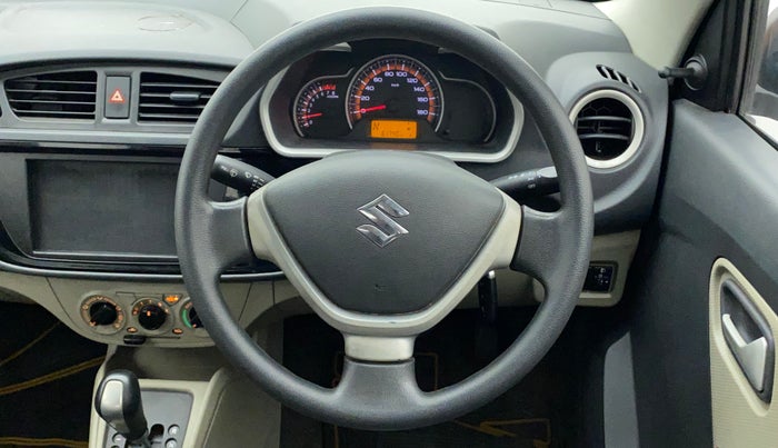 2015 Maruti Alto K10 VXI AMT, Petrol, Automatic, 61,739 km, Steering Wheel Close Up
