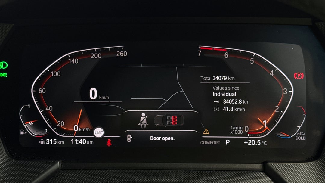 2020 BMW 2 18i M Sport Gran Coupe, Automatic, 34079 km, Odometer View