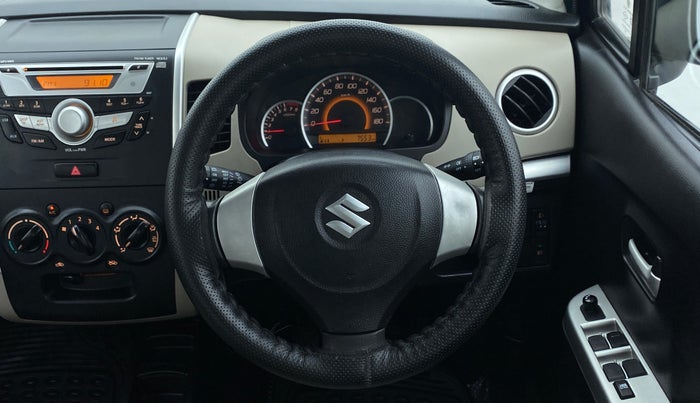 2014 Maruti Wagon R 1.0 VXI, Petrol, Manual, 7,732 km, Steering Wheel Close Up