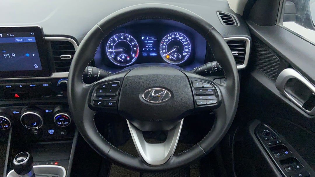 Steering Wheel Close Up