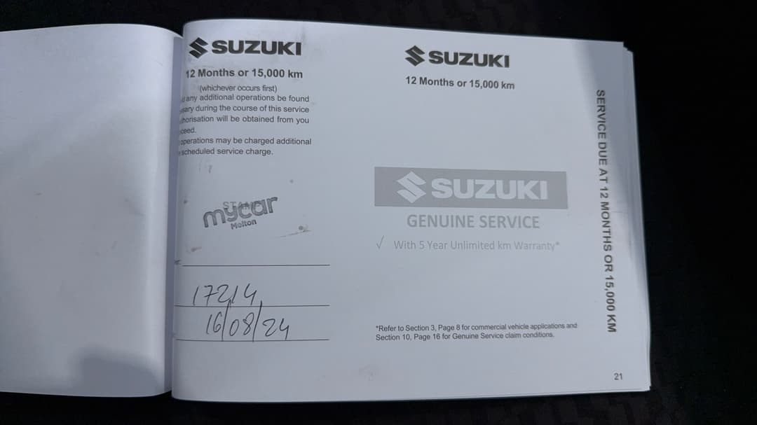 2023 Suzuki Jimny Glx, Manual, 35682 km, Service History