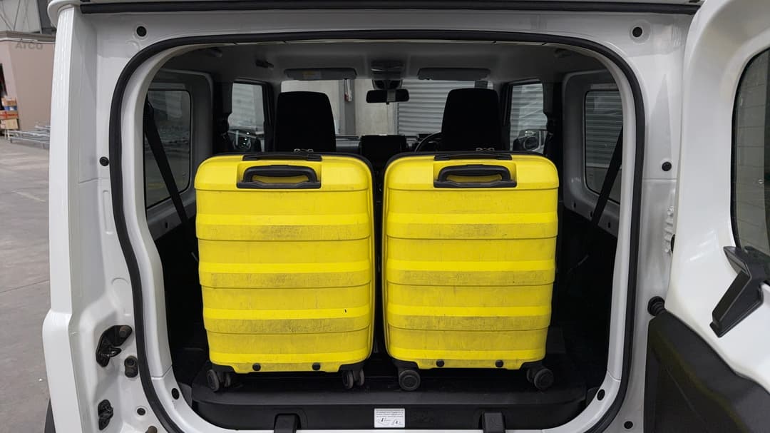 2023 Suzuki Jimny Glx, Manual, 35682 km, Boot Inside View with Luggage