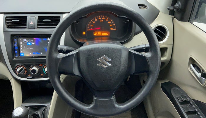 2017 Maruti Celerio VXI d, Petrol, Manual, 67,091 km, Steering Wheel Close-up