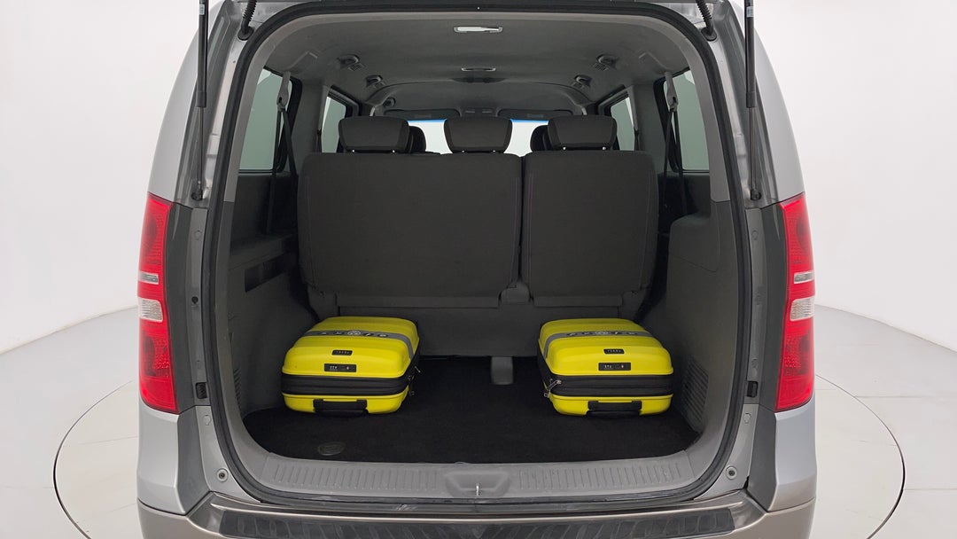 Boot Inside View with Luggage