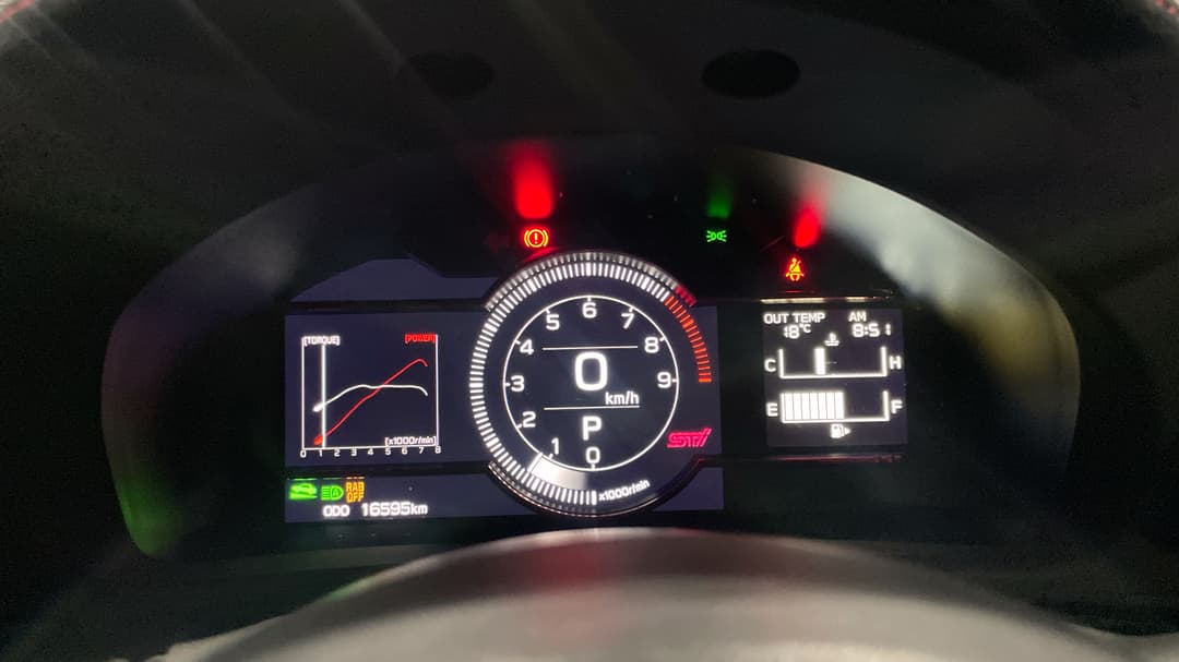 2024 Subaru Brz Ts, Automatic, 16595 km, Odometer View