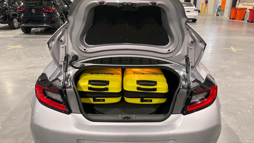 2024 Subaru Brz Ts, Automatic, 16595 km, Boot Inside View with Luggage