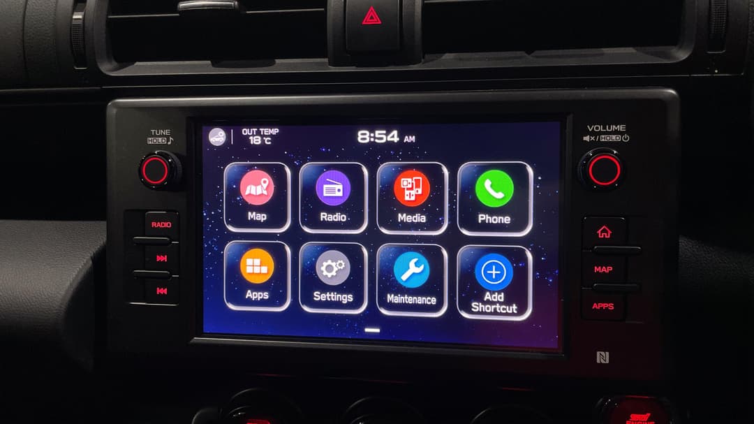 2024 Subaru Brz Ts, Automatic, 16595 km, Infotainment System