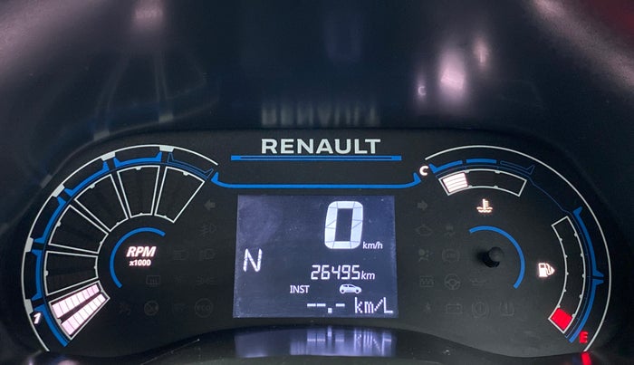 2020 Renault TRIBER RXZ AT, Petrol, Automatic, 26,558 km, Odometer Image