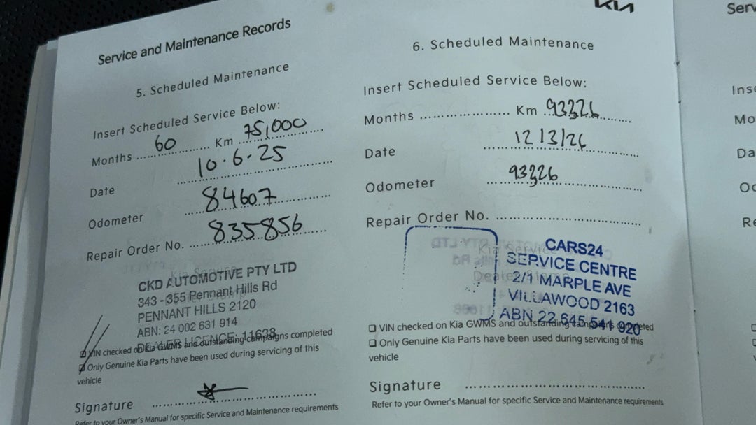 2021 Kia Sorento Sport+ 7 Seat, Automatic, 93327 km, Service History