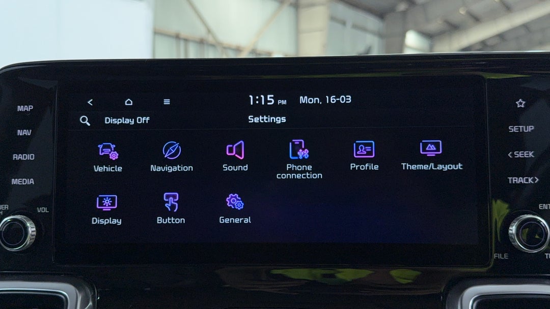 2021 Kia Sorento Sport+ 7 Seat, Automatic, 93327 km, Infotainment System