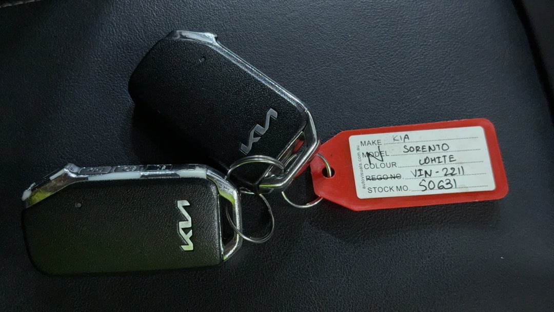 2021 Kia Sorento Sport+ 7 Seat, Automatic, 93327 km, Key Close-up