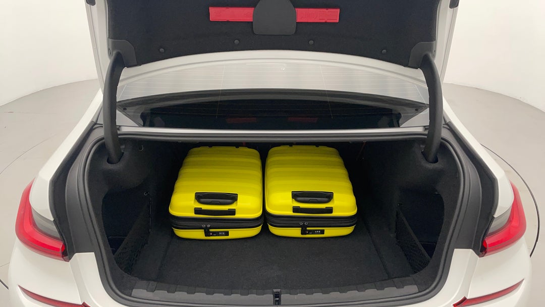 Boot Inside View with Luggage