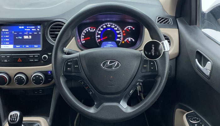 2018 Hyundai Grand i10 SPORTZ 1.2 KAPPA VTVT, Petrol, Manual, 38,961 km, Steering Wheel Close Up