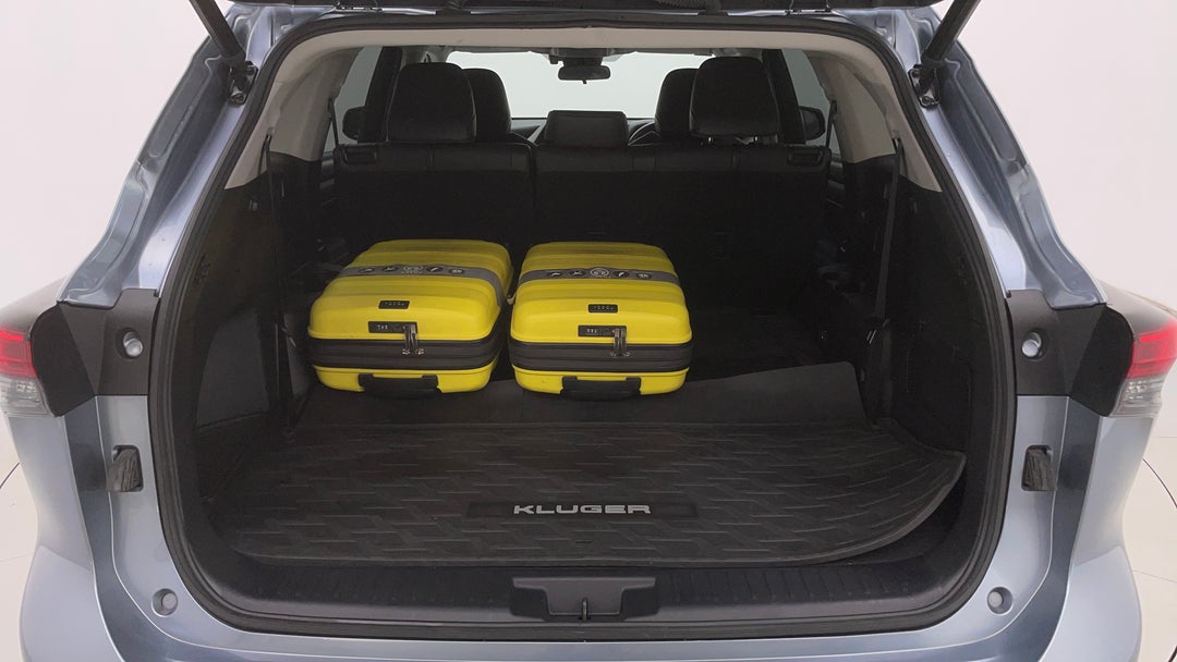 Boot Inside View with Luggage