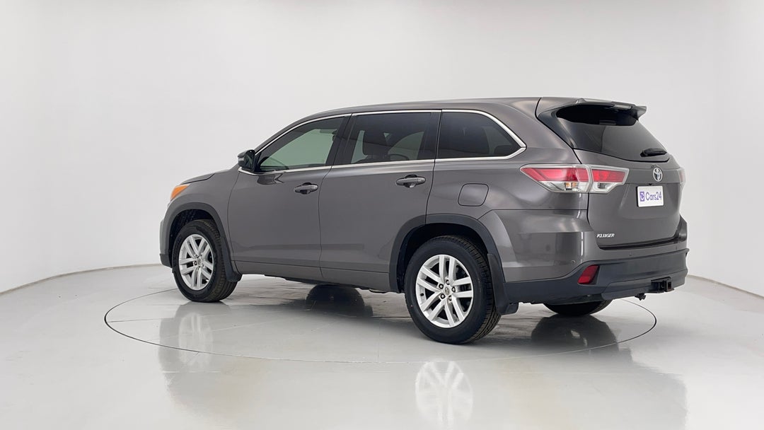 2015 Toyota Kluger Gx (4x2), Automatic, 108357 km, Left Back Diagonal (45- Degree) View