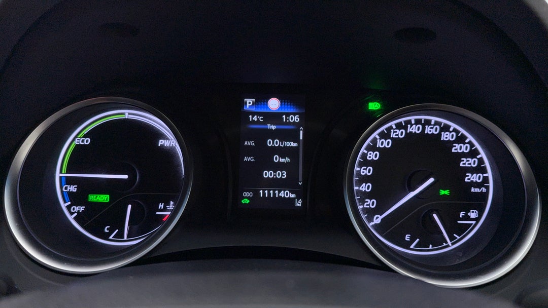 2021 Toyota Camry Ascent + Sat Nav Hybrid, Automatic, 111140 km, Odometer View