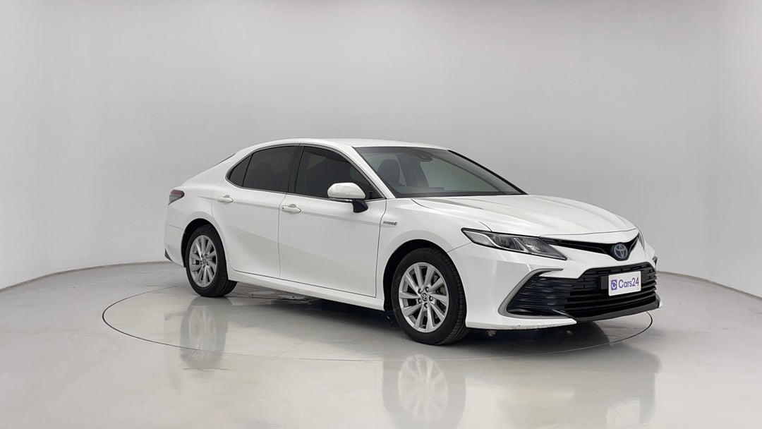 2021 Toyota Camry Ascent + Sat Nav Hybrid, Automatic, 111140 km, Right Front Diagonal (45- Degree) View