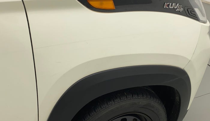 2018 Mahindra KUV 100 NXT K4+ P 6 STR, Petrol, Manual, 55,590 km, Right fender - Minor scratches