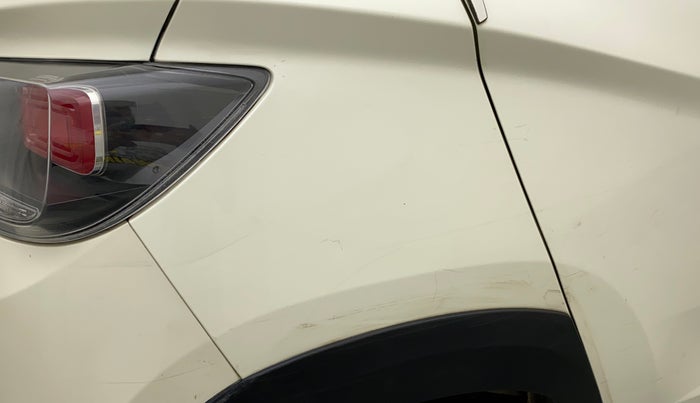 2018 Mahindra KUV 100 NXT K4+ P 6 STR, Petrol, Manual, 55,590 km, Right quarter panel - Minor scratches