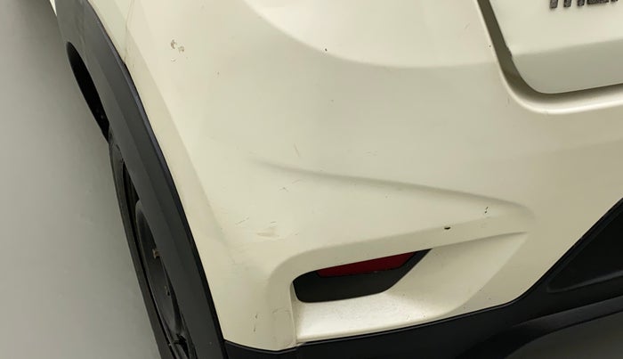 2018 Mahindra KUV 100 NXT K4+ P 6 STR, Petrol, Manual, 55,590 km, Rear bumper - Minor scratches