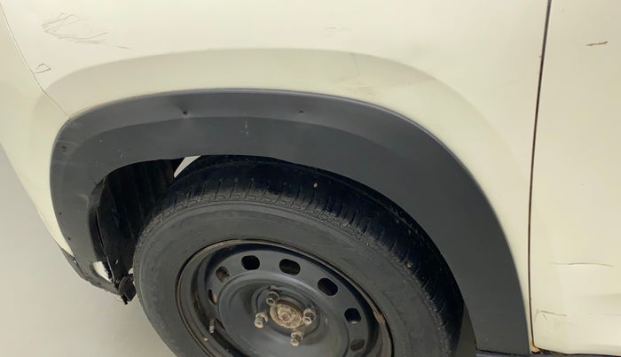 2018 Mahindra KUV 100 NXT K4+ P 6 STR, Petrol, Manual, 55,590 km, Left fender - Cladding has minor damage