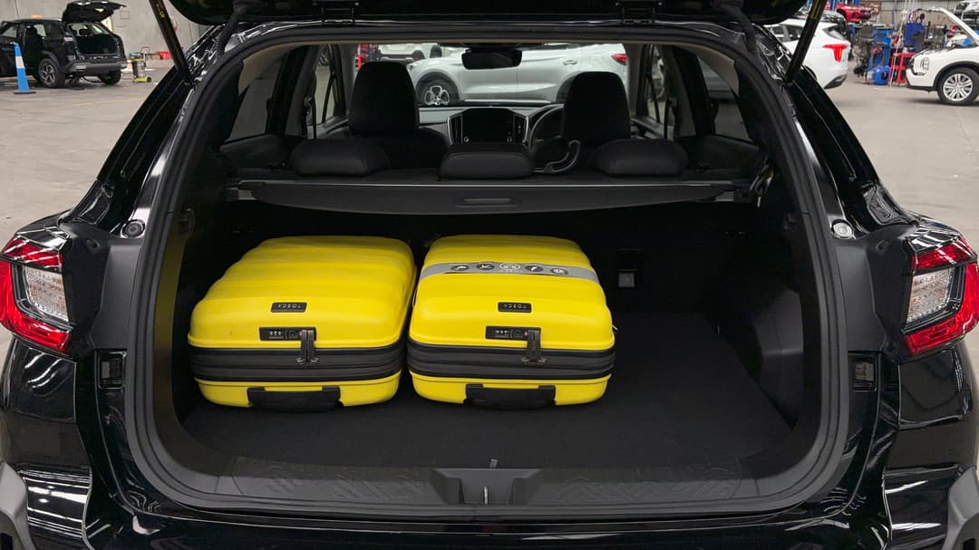 2023 Subaru Crosstrek AWD 2.0s, Automatic, 40946 km, Boot Inside View with Luggage