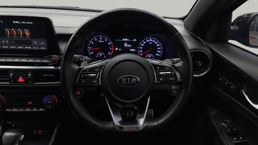 2021 Kia Cerato Gt Safety Pack, Automatic, 87269 km, Steering Wheel Close-up