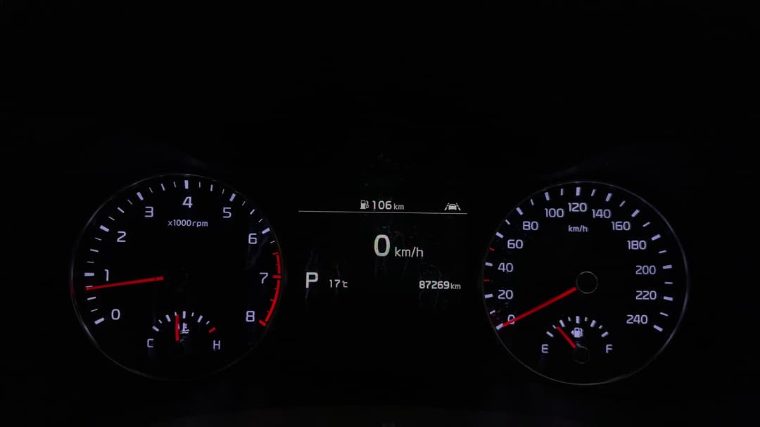 2021 Kia Cerato Gt Safety Pack, Automatic, 87269 km, Odometer View