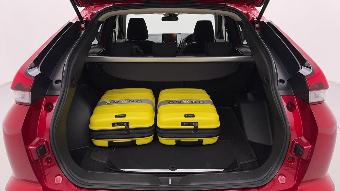 Boot Inside View with Luggage