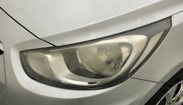 2011 Hyundai Verna FLUIDIC 1.4 VTVT, Petrol, Manual, 49,908 km, Left headlight - Minor scratches