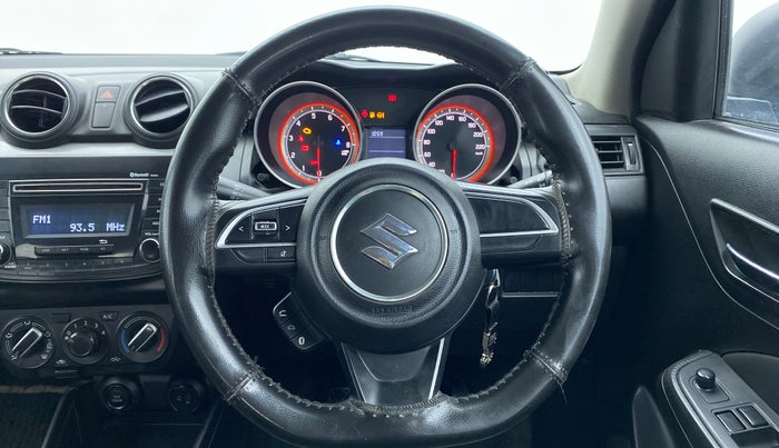 2018 Maruti Swift VXI D, Petrol, Manual, 49,894 km, Steering Wheel Close Up