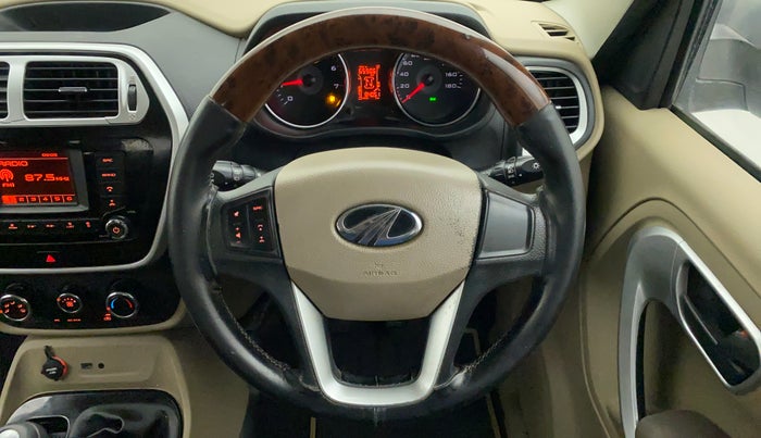 2015 Mahindra TUV300 T8, Diesel, Manual, 84,580 km, Steering Wheel Close Up