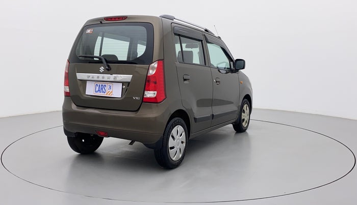 2015 Maruti Wagon R 1.0 VXI, Petrol, Manual, 60,497 km, Right Back Diagonal