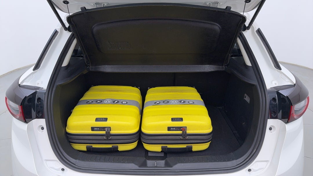 Boot Inside View with Luggage